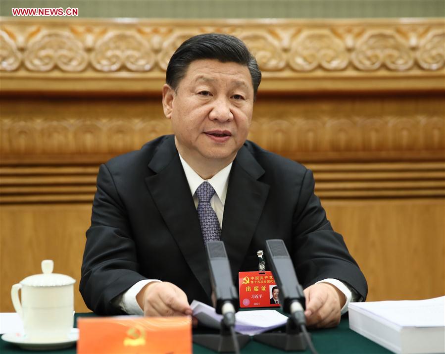 (CPC)CHINA-BEIJING-CPC NATIONAL CONGRESS-PRESIDIUM MEETING (CN)