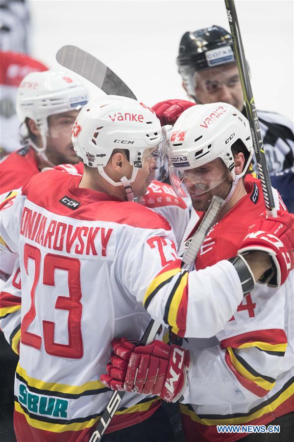 (SP)RUSSIA-MOSCOW-KHL-DYNAMO VS KUNLUN RED STAR