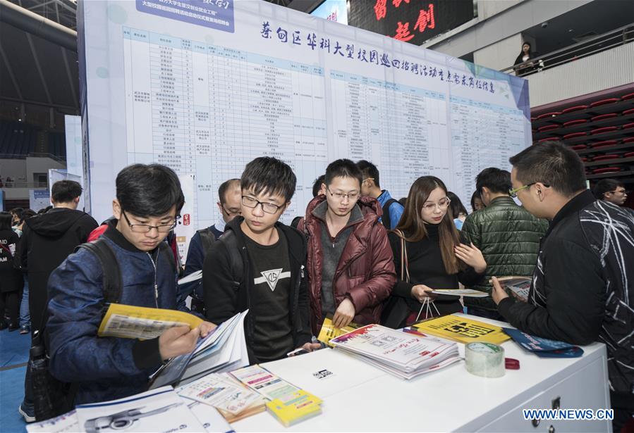 CHINA-WUHAN-COLLEGE STUDENT-EMPLOYMENT-FAVORABLE MEASURES (CN)