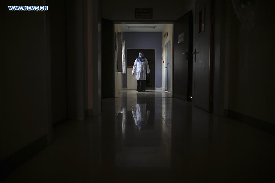 MIDEAST-GAZA STRIP-POWER SHORTAGE-HOSPITAL-SERVICES-SUSPENSION