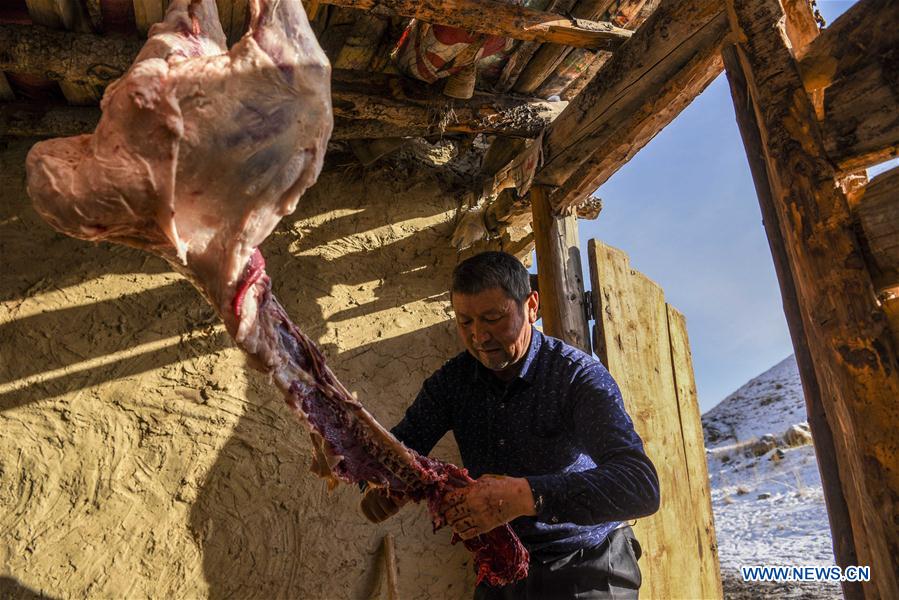 CHINA-XINJIANG-AKYAZ VALLEY-WINTER GRAZING (CN)