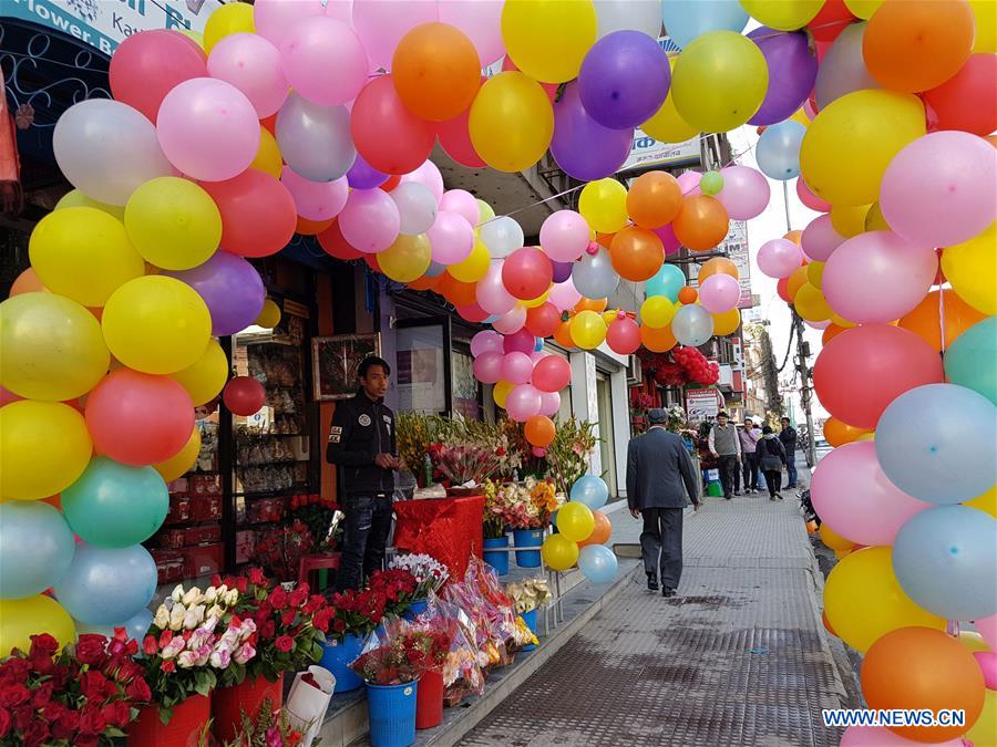 NEPAL-KATHMANDU-VALENTINE'S DAY