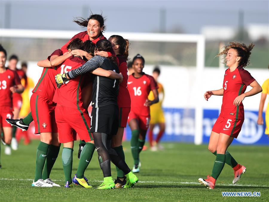 (SP)PORTUGAL-LAGOS-FOOTBALL-ALGARVE CUP