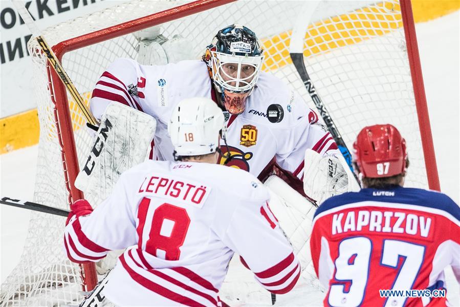 (SP)RUSSIA-MOSCOW-ICE HOCKEY-KHL-CSK VS JOK