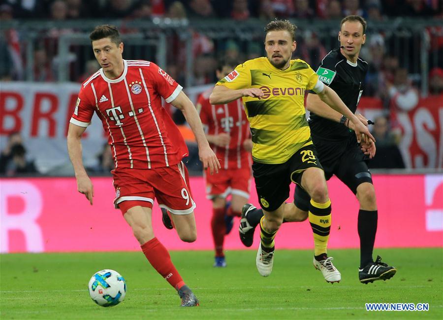 (SP)GERMANY-MUNICH-SOCCER-BUNDESLIGA-FCB VS BVB