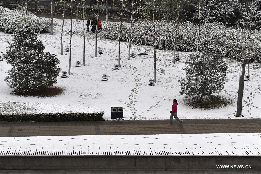 CHINA-COLD FRONT-SNOWFALL (CN)