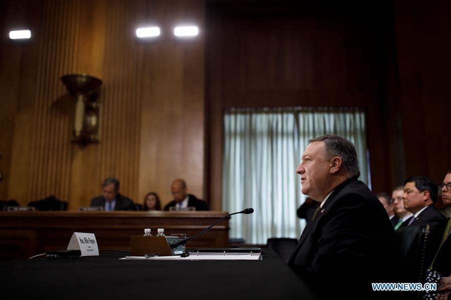 U.S.-WASHINGTON D.C.-CIA-MIKE POMPEO-HEARING