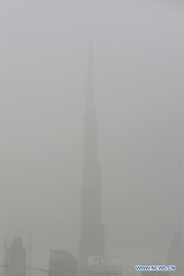 UAE-DUBAI-SANDSTORM