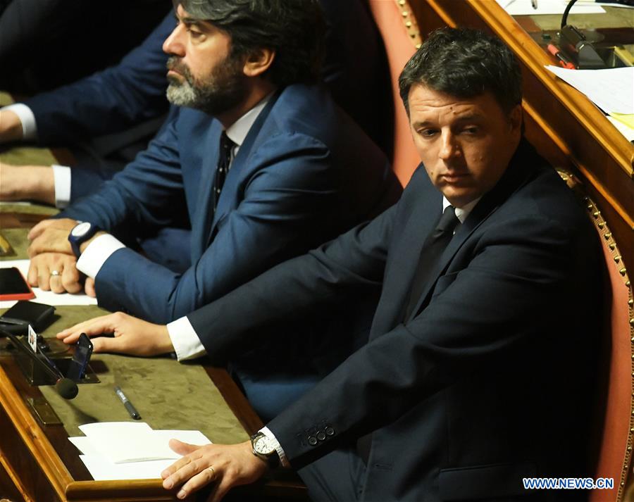 ITALY-ROME-SENATE-GOVERNMENT-CONFIDENCE VOTE