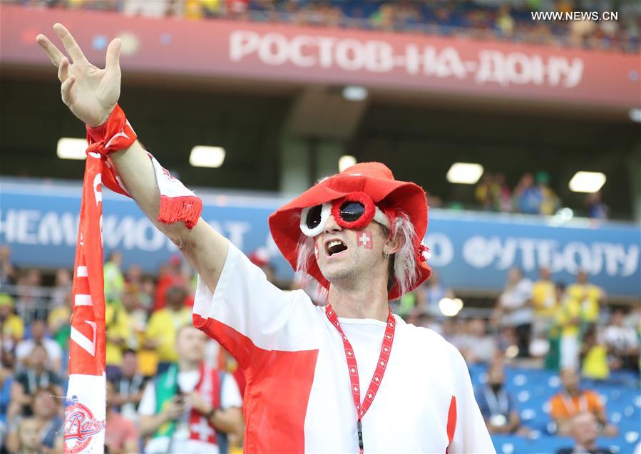 (SP)RUSSIA-ROSTOV-ON-DON-2018 WORLD CUP-GROUP E-BRAZIL VS SWITZERLAND 