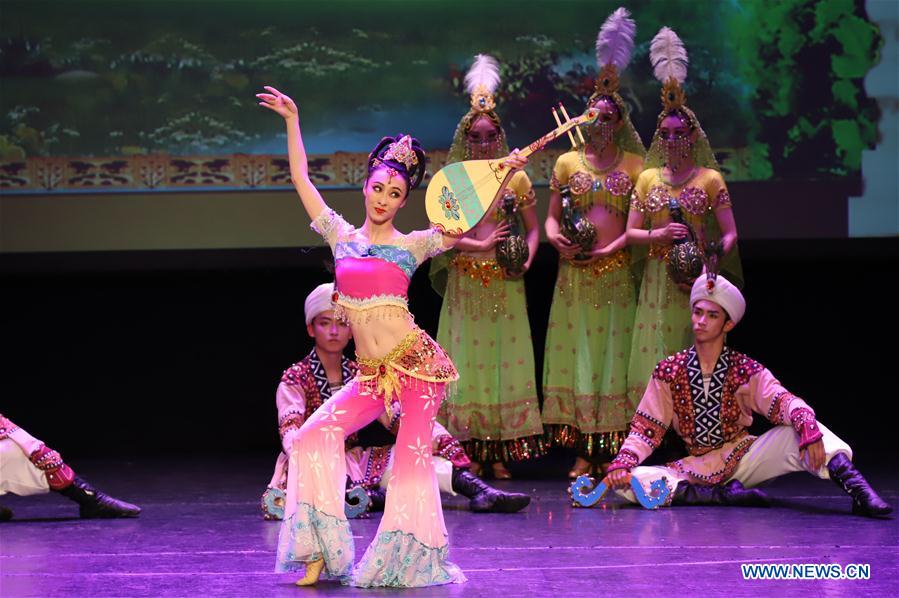 HUNGARY-BUDAPEST-CHINA-GANSU DANCE THEATER-SILK ROAD