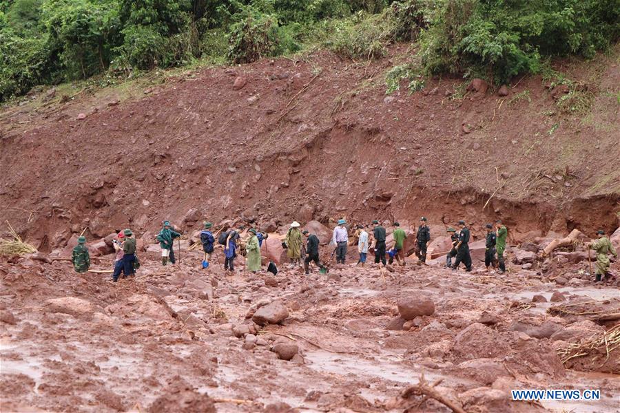 VIETNAM-LAI CHAU-FLOOD-LANDSLIDE-AFTERMATH