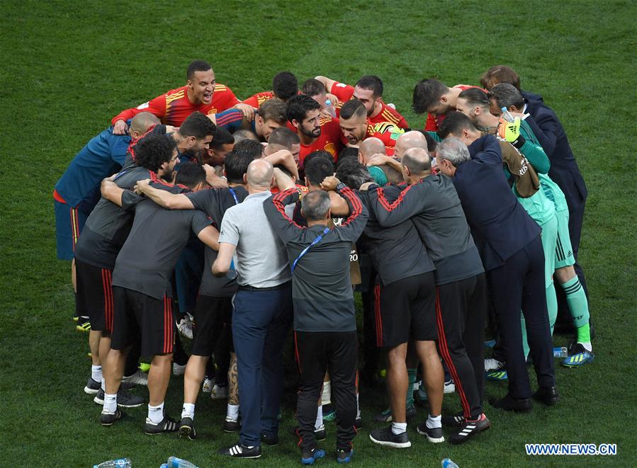 (SP)RUSSIA-MOSCOW-2018 WORLD CUP-ROUND OF 16-SPAIN VS RUSSIA