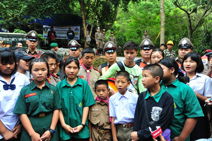 THAILAND-CHIANG RAI-MALES TRAPPED IN CAVE-RESCUE