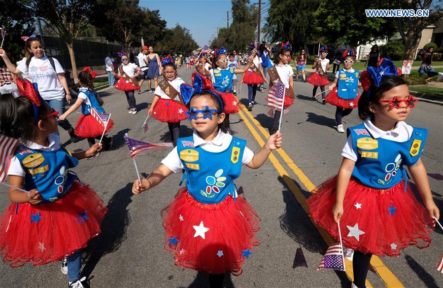 U.S.-CALIFORNIA-FOURTH OF JULY-PARADE