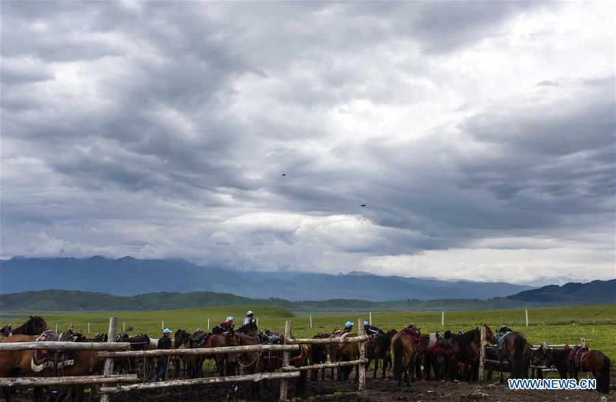 CHINA-XINJIANG-HERDSMEN-TOURISM (CN)