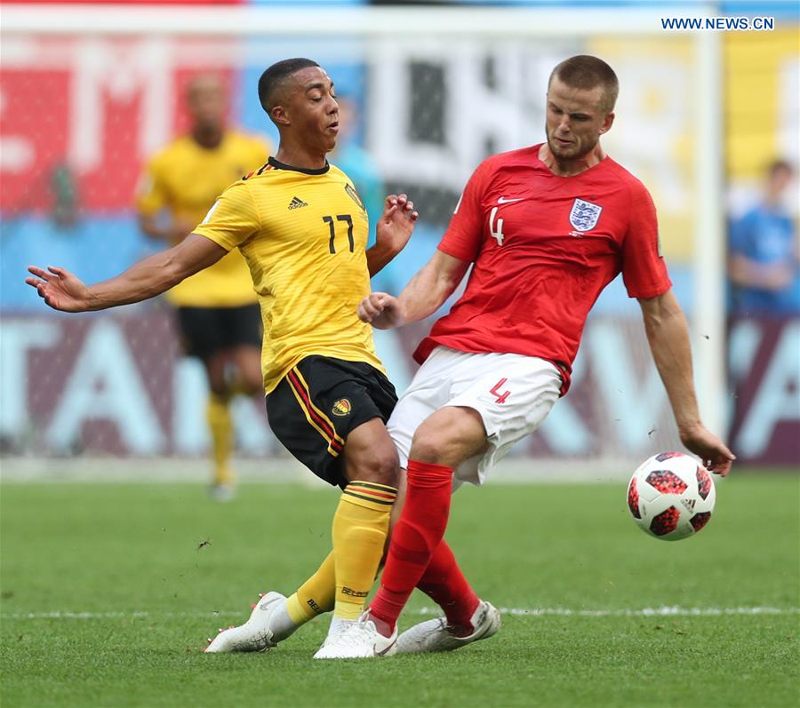 (SP)RUSSIA-SAINT PETERSBURG-2018 WORLD CUP-THIRD PLACE-ENGLAND VS BELGIUM 