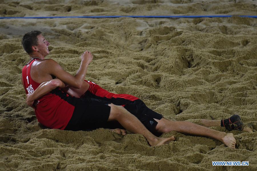 (SP)CHINA-NANJING-BEACH VOLLEYBALL-U19 WORLD CHAMPIONSHIPS (CN)