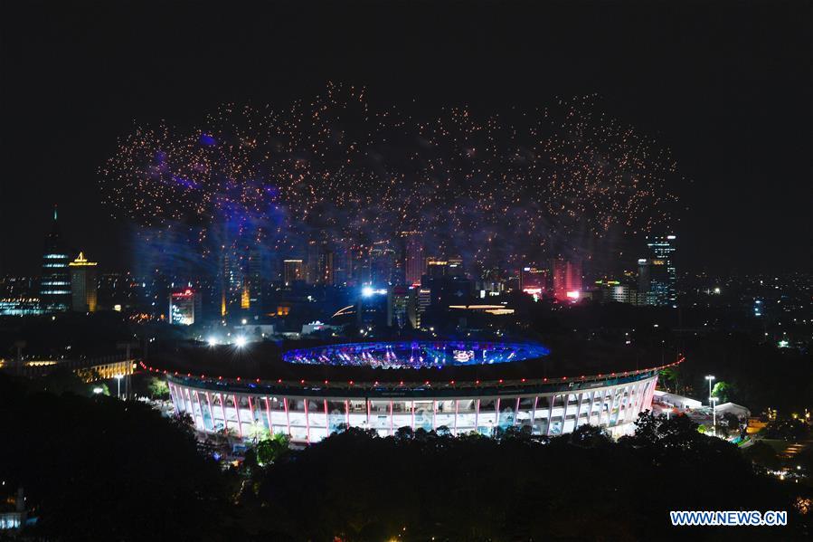 (SP)INDONESIA-JAKARTA-ASIAN GAMES-OPENING CEREMONY