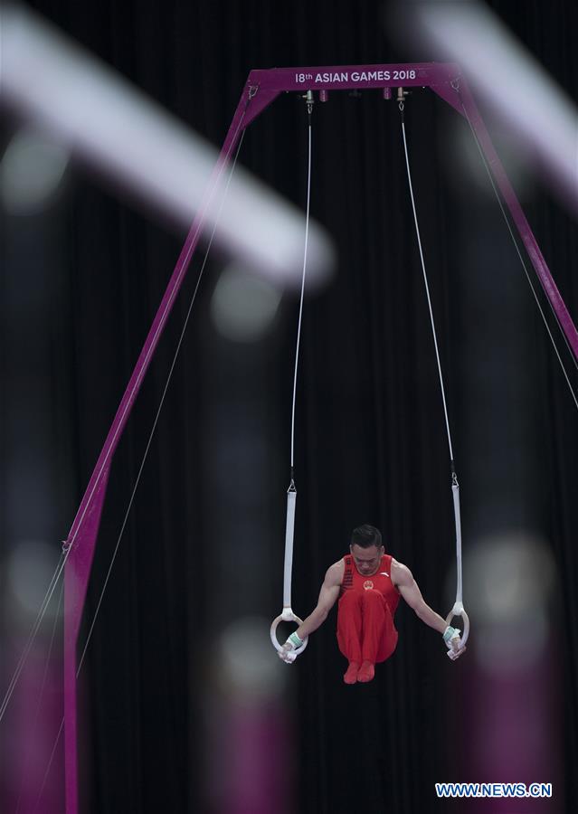 (SP)INDONESIA-JAKARTA-ASIAN GAMES-ARTISTIC GYMNASTICS