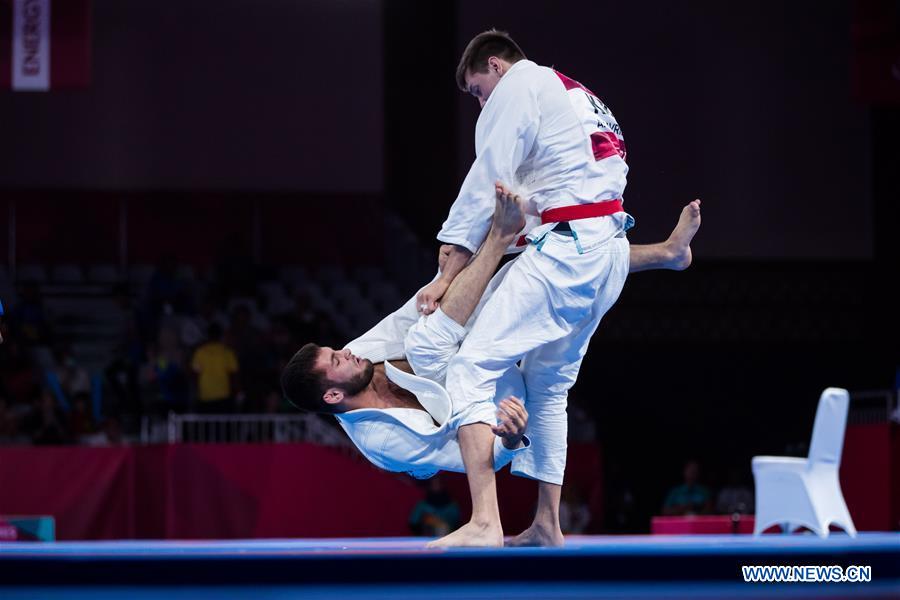 (SP)INDONESIA-JAKARTA-ASIAN GAMES-JU-JITSU-MEN'S 85KG