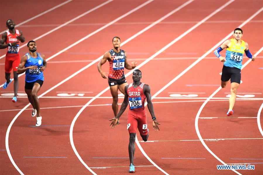 (SP)INDONESIA-JAKARTA-ASIAN GAMES-ATHLETICS-MEN'S 400M FINAL