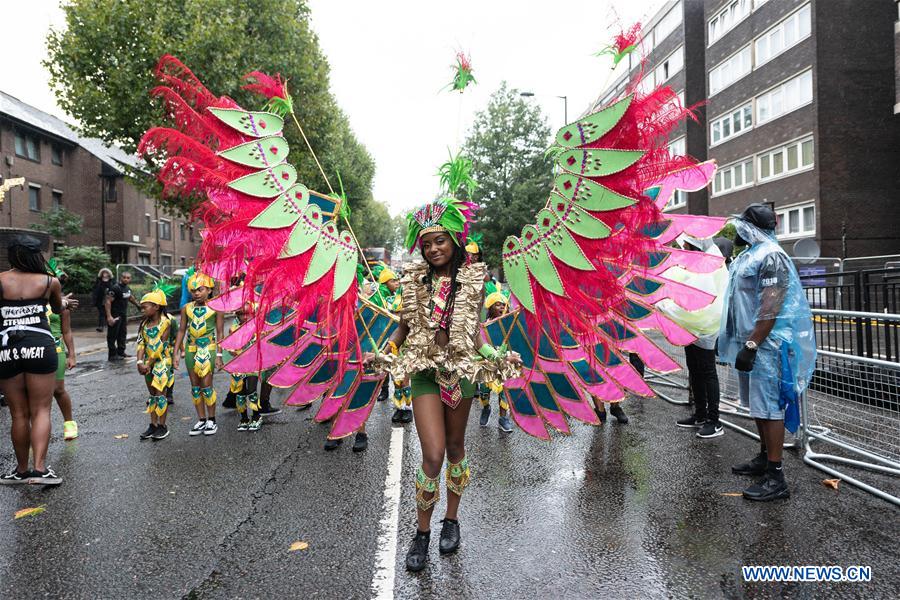 BRITAIN-LONDON-NOTTING HILL CARNIVAL-CHILDREN'S DAY PARADE