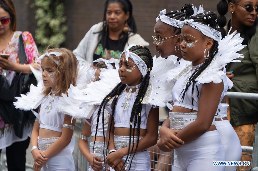 BRITAIN-LONDON-NOTTING HILL CARNIVAL-CHILDREN'S DAY PARADE