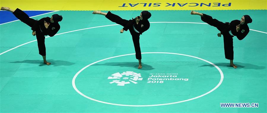 (SP)INDONESIA-JAKARTA-ASIAN GAMES-PENCAK SILAT