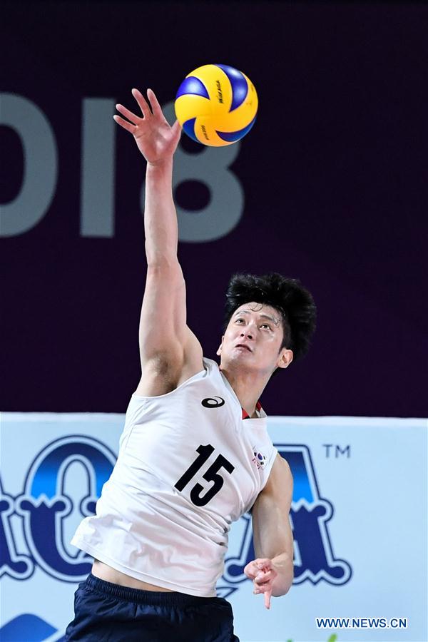 (SP)INDONESIA-JAKARTA-ASIAN GAMES-MEN'S VOLLEYBALL FINAL-IRAN VS SOUTH KOREA