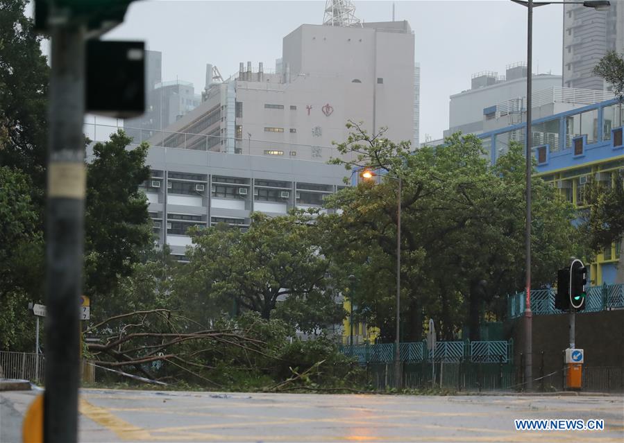 CHINA-HONG KONG-TYPHOON MANGKHUT(CN)