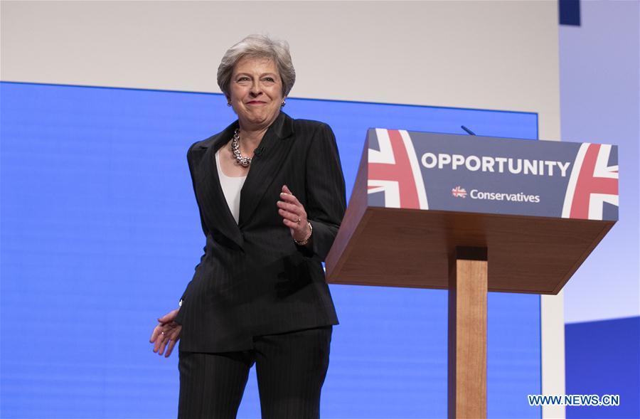 BRITAIN-BIRMINGHAM-CONSERVATIVES PARTY CONFERENCE-PRIME MINISTER