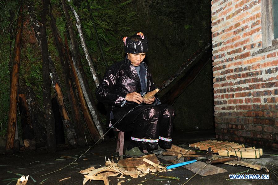 CHINA-GUIZHOU-CONGJIANG-LUSHENG-MAKING (CN)