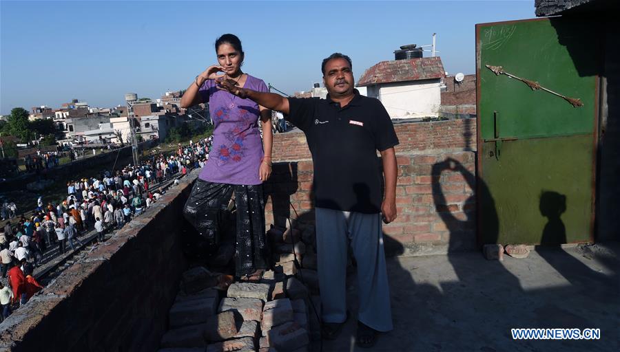 INDIA-PUNJAB-AMRITSAR-TRAIN ACCIDENT