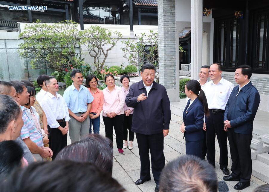 CHINA-GUANGDONG-GUANGZHOU-XI JINPING-INSPECTION (CN)