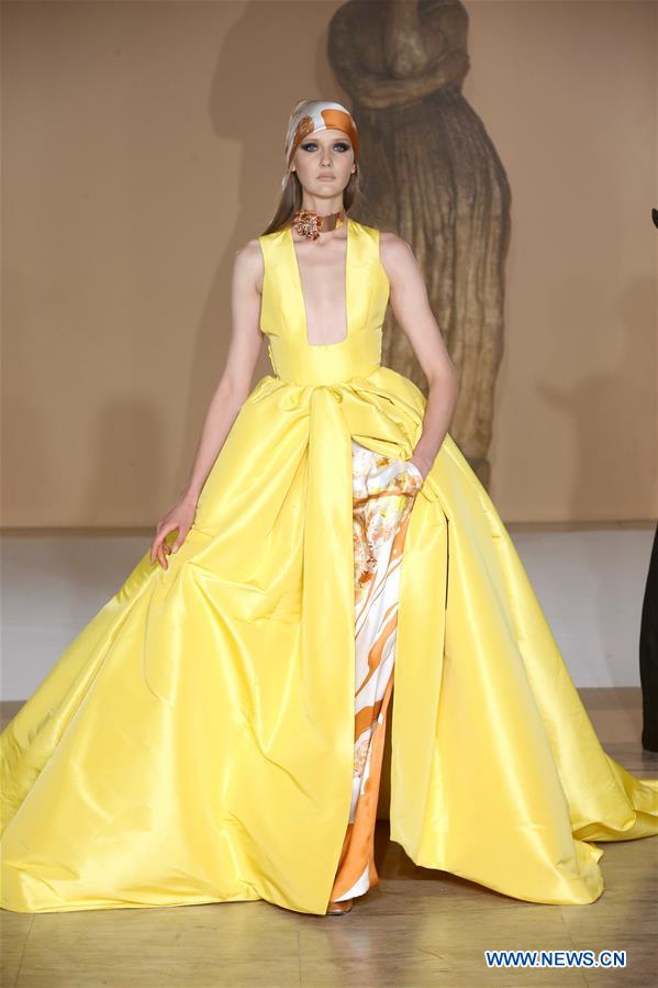 FRANCE-PARIS-FASHION WEEK-HAUTE COUTURE-STEPHANE ROLLAND