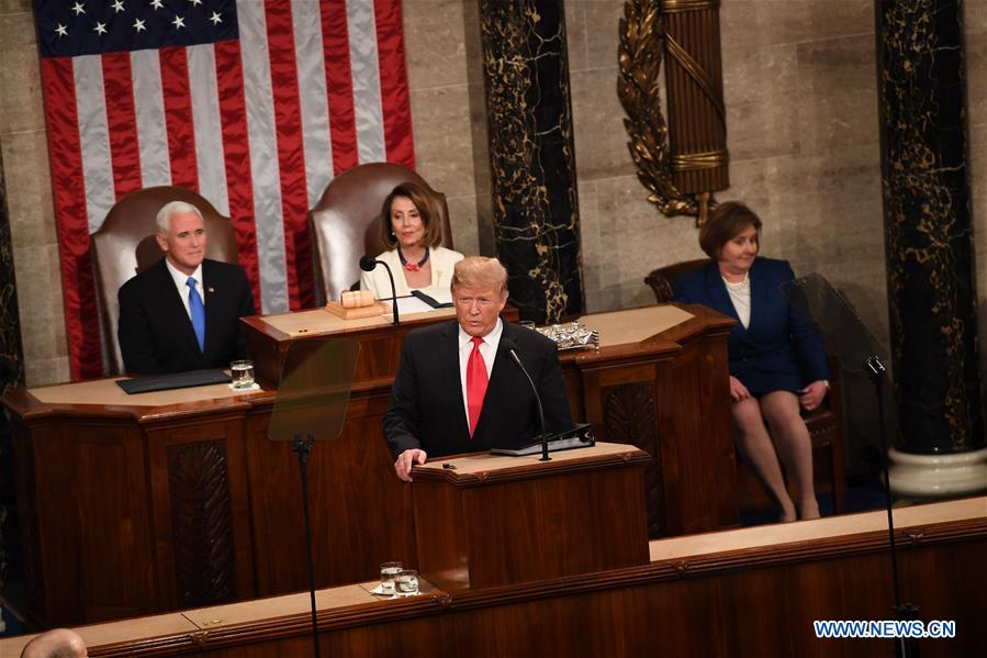 U.S.-WASHINGTON D.C.-TRUMP-STATE OF THE UNION