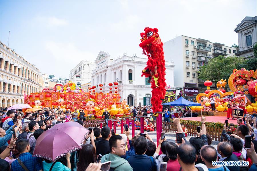 CHINA-MACAO-SPRING FESTIVAL-CELEBRATION (CN)