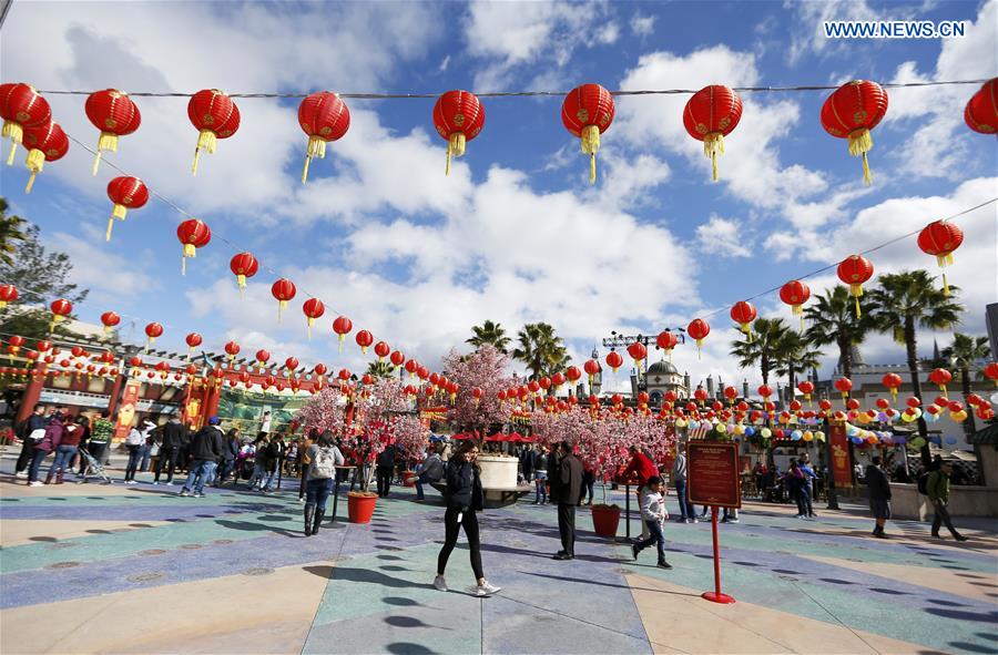 U.S.-LOS ANGELES-HOLLYWOOD-LUNAR NEW YEAR-CELEBRATION