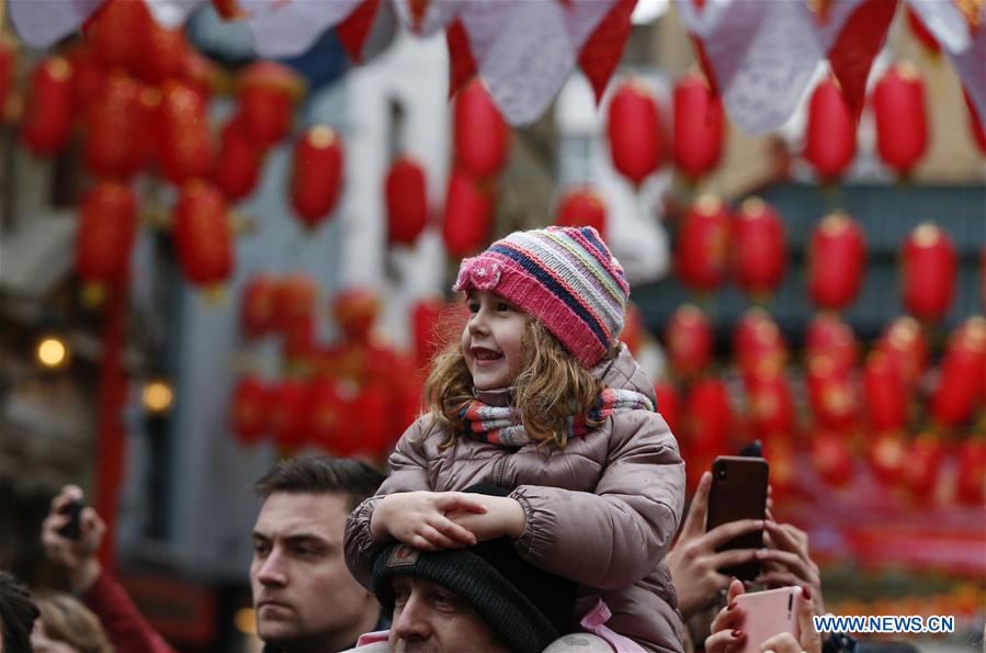 BRITAIN-LONDON-CHINESE LUNAR NEW YEAR-CELEBRATION