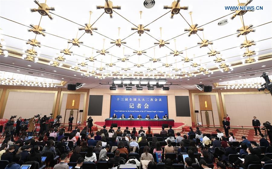 (TWO SESSIONS)CHINA-BEIJING-NPC-PRESS CONFERENCE (CN)