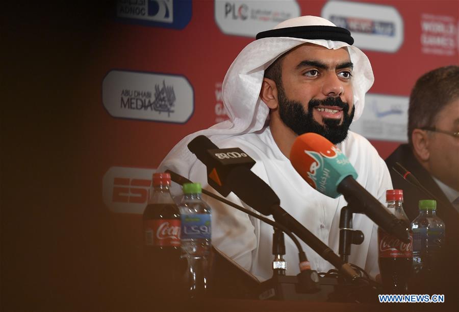 (SP)UAE-ABU DHABI-SPECIAL OLYMPICS-PRESS CONFERENCE