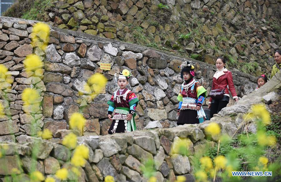 CHINA-GUIZHOU-ETHNIC MIAO-FANGU FESTIVAL-DRUMMING CELEBRATION(CN)