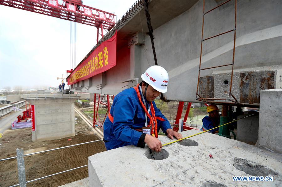 #CHINA-HUBEI-INTERCITY RAILWAY-CONSTRUCTION (CN)