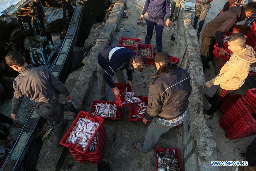 MIDEAST-GAZA-FISHERMEN-DAILY LIFE