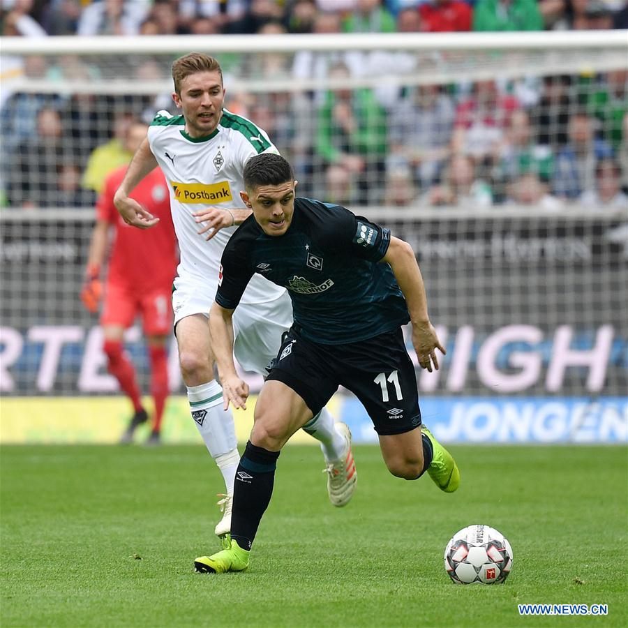 (SP)GERMANY-MOENCHENGLADBACH-SOCCER-BUNDESLIGA-MOENCHENGLADBACH VS BREMEN