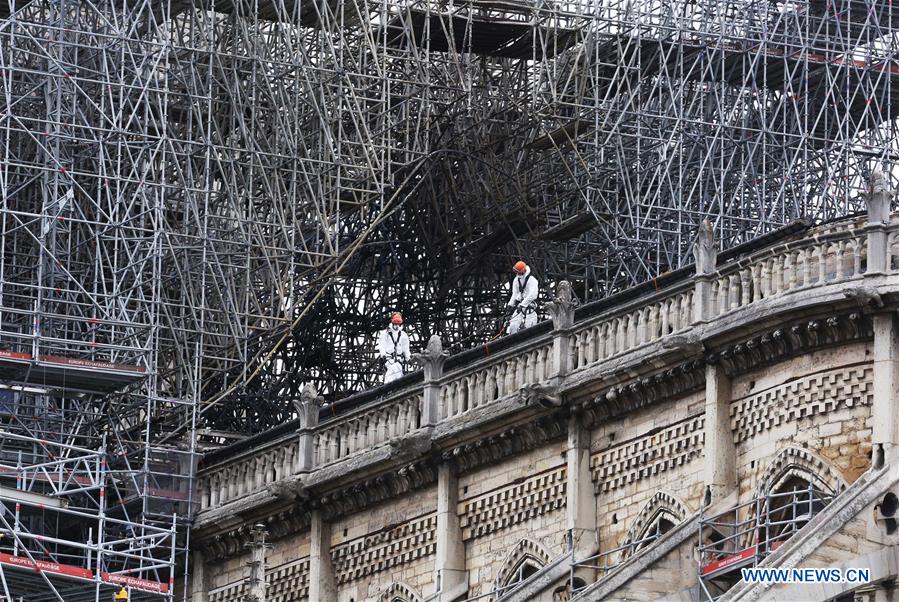 FRANCE-PARIS-NOTRE-DAME CATHEDRAL-INVESTIGATION-HUMAN ERROR