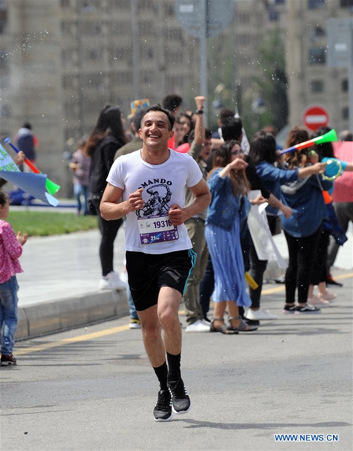 (SP)AZERBAIJAN-BAKU-MARATHON