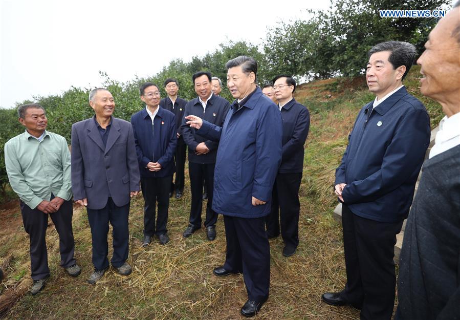 CHINA-HENAN-XI JINPING-POVERTY ALLEVIATION-INSPECTION (CN)