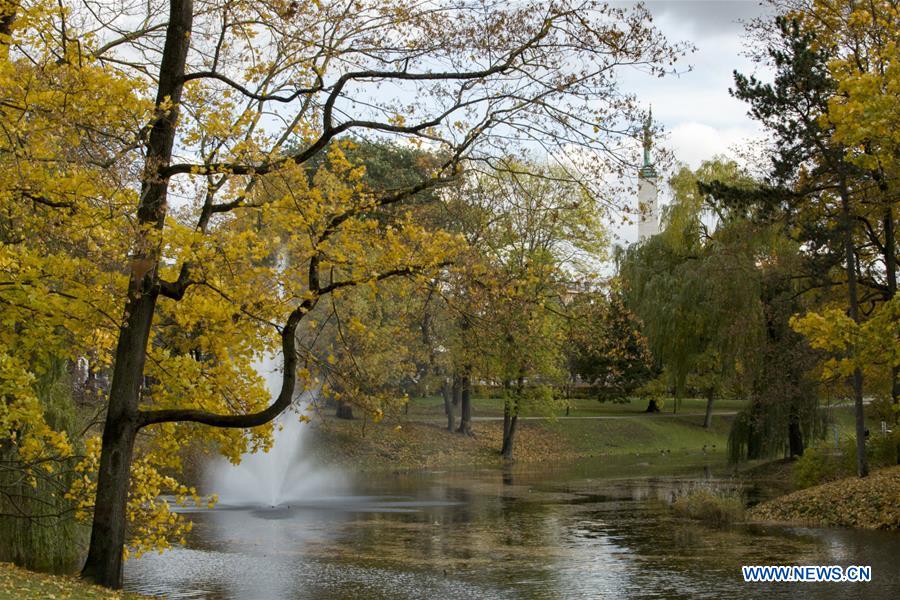 LATVIA-RIGA-AUTUMN SCENERY